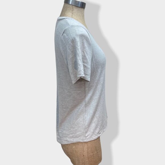 MCGUIRE Brushed Hacci Grey‎ Double Pocket Tee - Picture 2 of 5